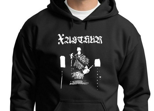 Xasthur felpa con cappuccio - xasthur,